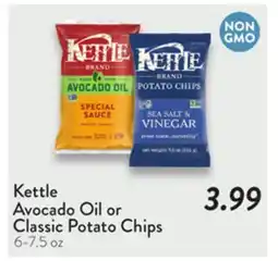 Fresh Thyme Kettle Avocado Oil or Classic Potato Chips offer
