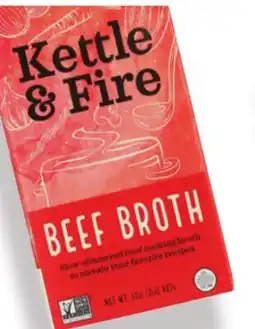 Fresh Thyme Kettle and Fire Cooking Beef Broth offer