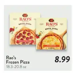 Fresh Thyme Rao's Frozen Pizza offer