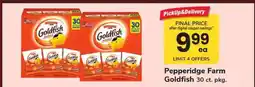 Safeway Pepperidge Farm Goldfish offer