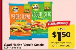 Safeway Good Health Veggie Snacks offer