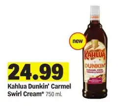 Meijer Kahlua Dunkin’ Carmel Swirl Cream offer