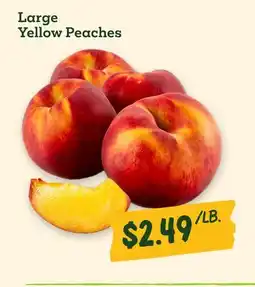 Sprouts Farmers Market Large Yellow Peaches offer