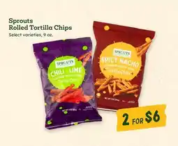 Sprouts Farmers Market Sprouts Rolled Tortilla Chips offer