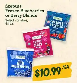 Sprouts Farmers Market Sprouts Frozen Blueberries or Berry Blends offer