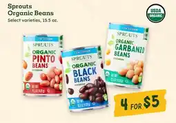 Sprouts Farmers Market Sprouts Organic Beans offer