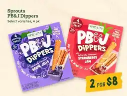 Sprouts Farmers Market Sprouts PB & J Dippers offer