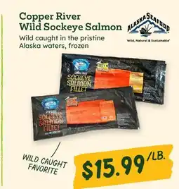 Sprouts Farmers Market Copper River Wild Sockeye Salmon offer