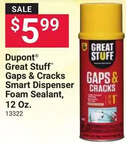 Ace Hardware Dupont Great Stuff Gaps & Cracks Smart Dispenser Foam Sealant offer