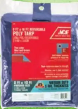 Ace Hardware 8' x 10' Poly Tarp offer
