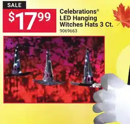 Ace Hardware Celebrations LED Hanging Witches Hats offer