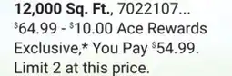 Ace Hardware Scotts Turf Builder Winterguard Fall Lawn Food 12, 000 Sq. Ft offer