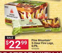Ace Hardware Pine Mountain 3-Hour Fire Logs, 6/Pk offer