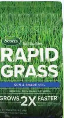 Ace Hardware Scotts Turf Builder Rapid Grass Seed & Fertilizer, 5.6 Lb offer
