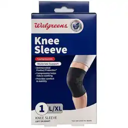Walgreens Knee Compression Sleeve L/XL offer