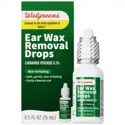 Walgreens Ear Wax Removal Drops offer