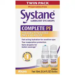 Walgreens Complete Preservative Free Lubricant Eye Drops offer