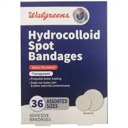 Walgreens Hydrocolloid Spot Bandages Assorted offer