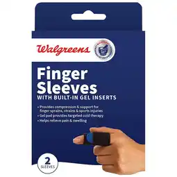 Walgreens Finger Sleeve with Gel Insert offer