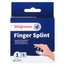 Walgreens Finger Splint Small offer