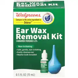 Walgreens Ear Wax Removal Kit offer