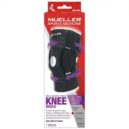 Walgreens Adjustable Hinged Knee Brace, Model 6455 One Size offer
