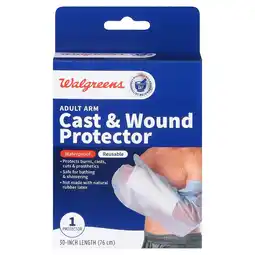 Walgreens Adult Arm Cast & Wound Protector 30 inch offer