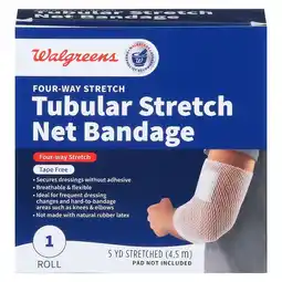 Walgreens Tubular Stretch Net Bandage offer