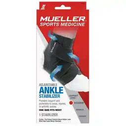 Walgreens Adjustable Ankle Stabilizer, Unisex One Size Fits Most offer