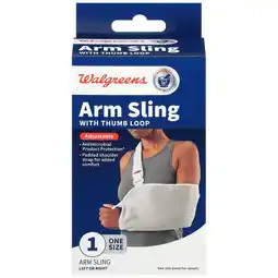 Walgreens Arm Sling with Thumb Loop One Size offer