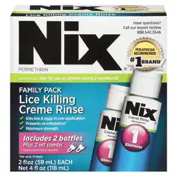 Walgreens Permethrin Lice Killing Creme Rinse Kit offer