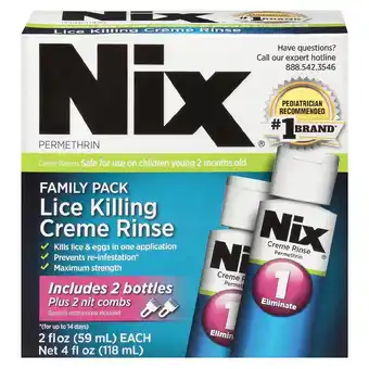 Walgreens Permethrin Lice Killing Creme Rinse Kit offer