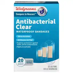Walgreens Antibacterial Waterproof Bandages Assorted offer