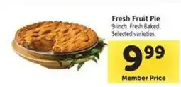 Safeway Fresh Fruit Pie offer