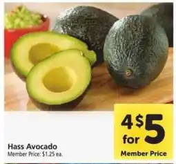 Safeway Hass Avocado offer