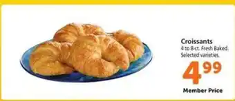 Safeway Croissants offer