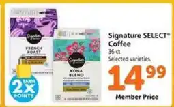 Safeway Signature Select Coffee offer