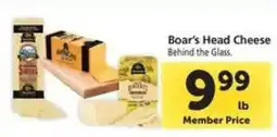 Safeway Boar's Head Cheese offer