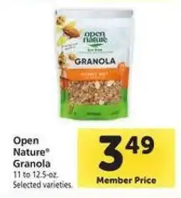 Safeway Open Nature Granola offer