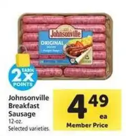 Safeway Johnsonville Breakfast Sausage offer