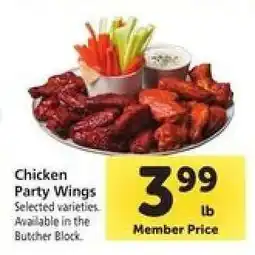 Safeway Chicken Party Wings offer