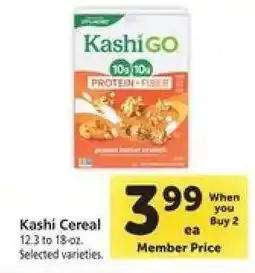 Safeway Kashi Cereal offer