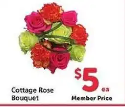 Safeway Cottage Rose Bouquet offer