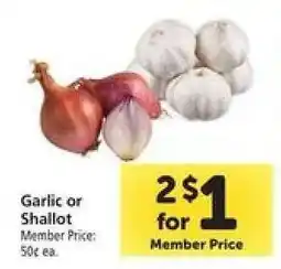 Safeway Garlic or Shallot offer