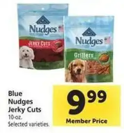 Safeway Blue Nudges Jerky Cuts offer
