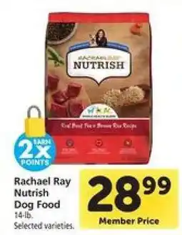 Safeway Rachael Ray Nutrish Dog Food offer