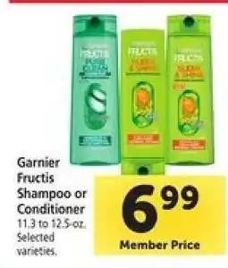 Safeway Garnier Fructis Shampoo or Conditioner offer