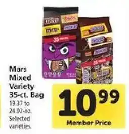 Safeway Mars Mixed Variety 35-ct. Bag offer
