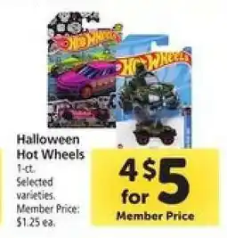 Safeway Halloween Hot Wheels offer