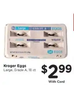 Kroger Kroger Eggs offer